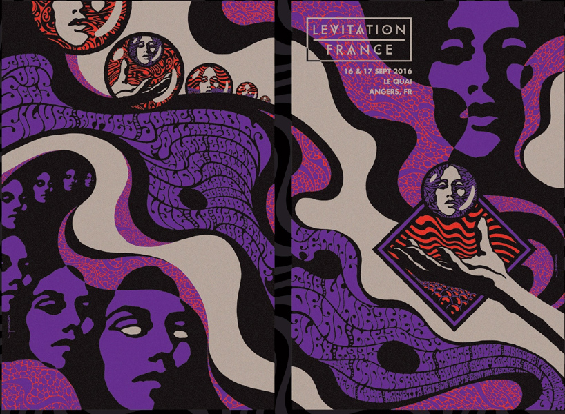 Robin Gnista art of rock silkscreen Rockposter Musikposter Siebdruck Ofset digital print