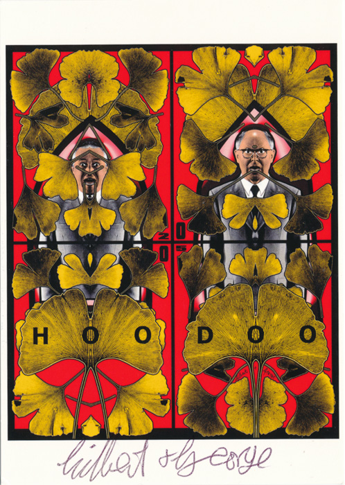 Gilbert & George contemporary art buy print siebdruck poster art Multiple Hoodoo