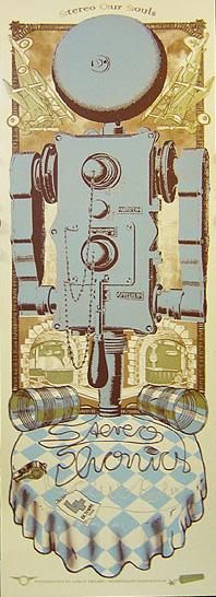 STEREOPHONICS Douze STEREOPHONICS urban art gallery buy street art screenprint poster art of rock