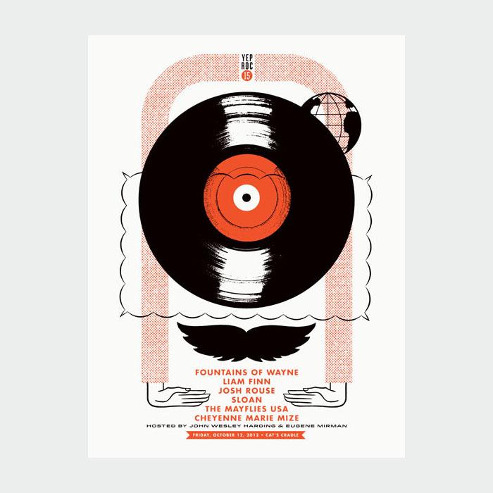 Aesthetic Apparatus Michael Byzewski YEP ROC 15 musik art musik posters art of rock musikposter music designe Aesthetic Apparatus Michael Byzewski YEP ROC 15 musik art musik posters art of rock musikposter music designe