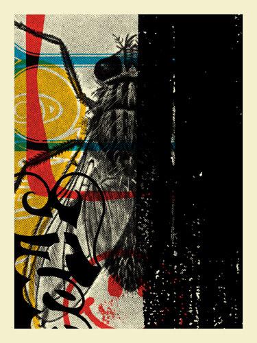 Aesthetic Apparatus  Michael Byzewski musik art musik posters art of rock musikposter music designe DECAY 001