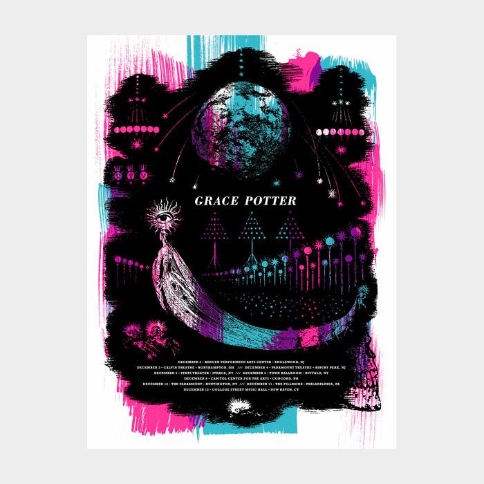 Aesthetic Apparatus Michael Byzewski GRACE POTTER musik art musik posters art of rock musikposter music designe Aesthetic Apparatus Michael Byzewski GRACE POTTER musik art musik posters art of rock musikposter music designe