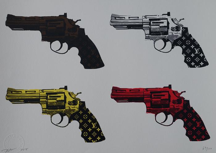 Death NYC, urban art gallery buy street art screenprint poster Death NYC, urban art gallery buy street art screenprint poster