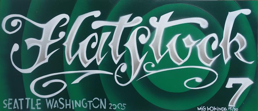 Mig Kokinda stencil artist srennprint Mig Kokinda stencil artist srennprint