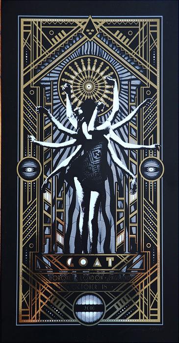 GOAT Adam Pobiak, urban art gallery buy street art screenprint poster silkscreen siebdruck concertposter poster prints art prints rock art GOAT Adam Pobiak, urban art gallery buy street art screenprint poster silkscreen siebdruck concertposter poster prints art prints rock art