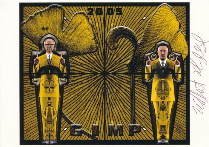 Gilbert & George contemporary art buy print siebdruck poster art Multiple Gimp