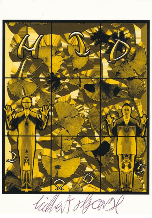 Gilbert & George contemporary art buy print siebdruck poster art Multiple Hid Gilbert & George contemporary art buy print siebdruck poster art Multiple Hid