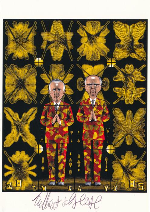 Gilbert & George contemporary art buy print siebdruck poster art Multiple Twelve Gilbert & George contemporary art buy print siebdruck poster art Multiple Twelve