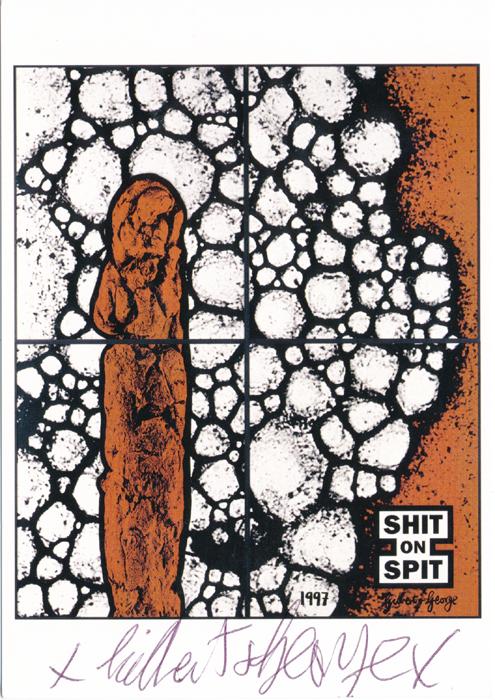 Gilbert & George contemporary art buy print siebdruck poster art Multiple Bloody Mooning Gilbert & George contemporary art buy print siebdruck poster art Multiple Bloody Mooning