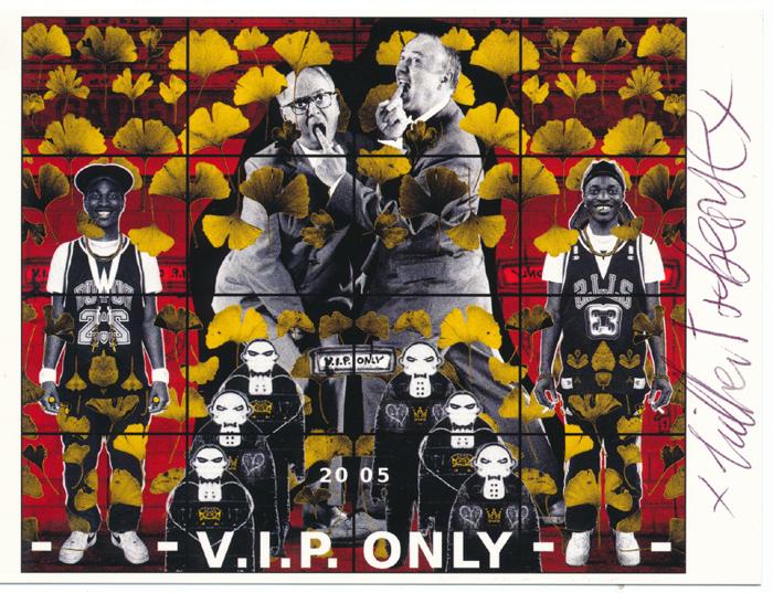 Gilbert & George signed Gilbert & George signed