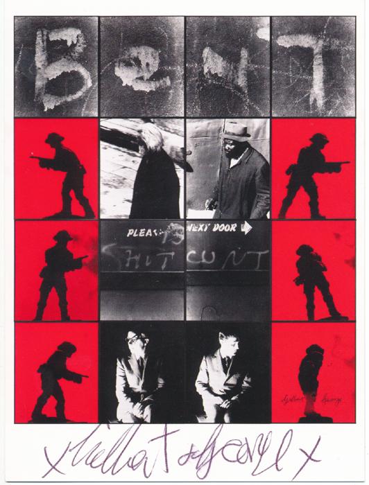 Gilbert & George signed Gilbert & George signed