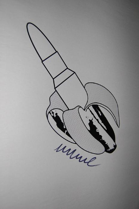 Imbue NATURAL BORN KILLER SCREEN PRINT siebdruck urban art Imbue NATURAL BORN KILLER SCREEN PRINT siebdruck urban art