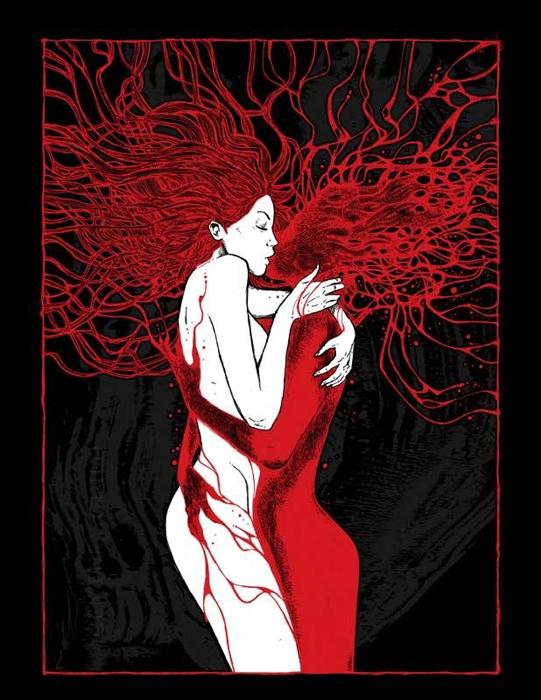 HURT Malleus hurt silkscreen siebdruck concertposter poster prints art prints rock art dark nouvou