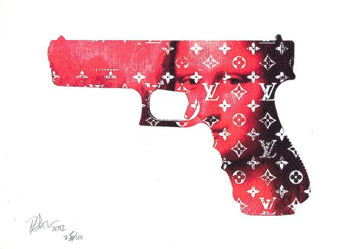 Death NYC, urban art gallery buy street art screenprint poster Death NYC, urban art gallery buy street art screenprint poster