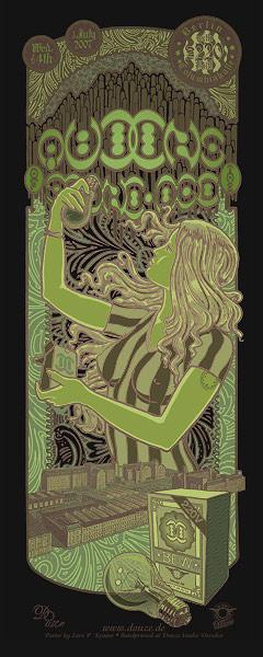 QUEENS OF THE STONE AGE Douze QUEENS OF THE STONE AGE urban art gallery buy street art screenprint poster art of rock