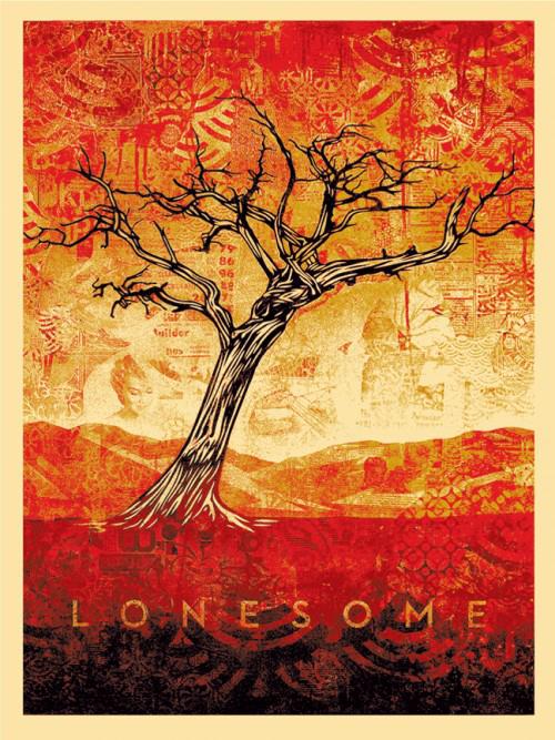 TOM DULA (Black) Shepard Fairey Obey silkscreen Siebdruck 2012 tom dula black poster
