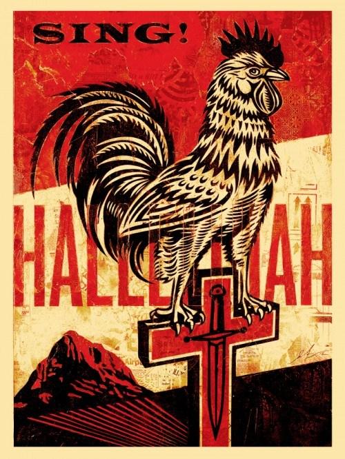 JESUS´ CHARIOT Shepard Fairey Obey silkscreen Siebdruck 2012 jesus chariot americana box set