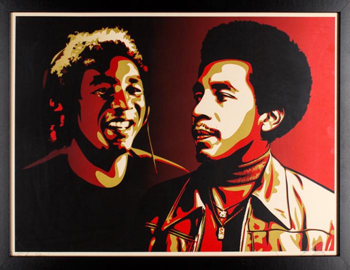 Shepard Fairey art print Shepard Fairey art print