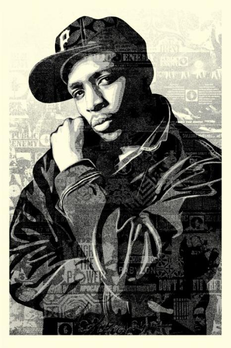 Shepard Fairey print Shepard Fairey print