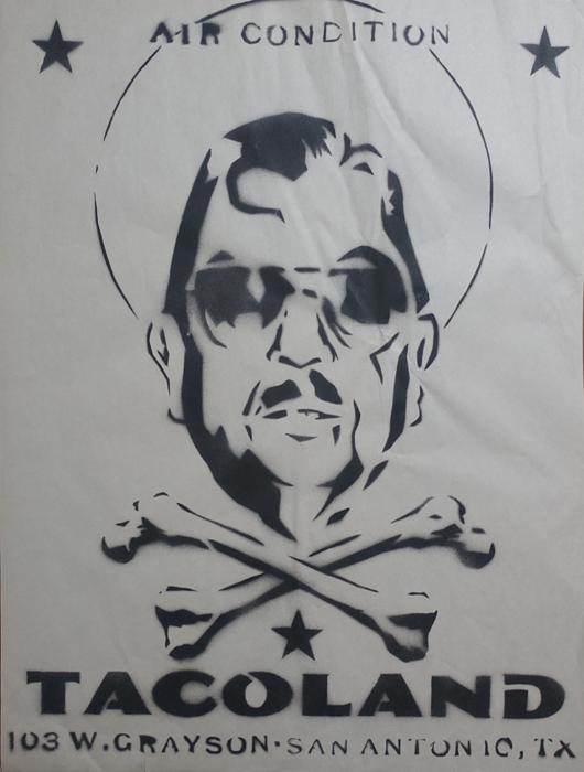 Mig Kokinda stencil artist screenprint Mig Kokinda stencil artist screenprint