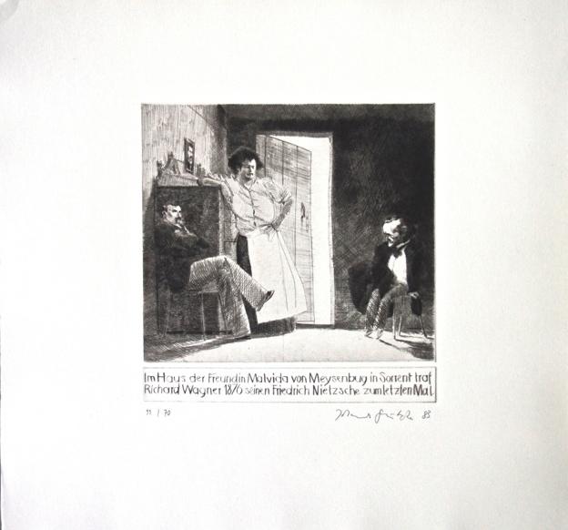 Johannes Grützke Holzschnitt Radierung Schabradierung Offsetdruck Druckgrafik Kaltnadelradierung Johannes Grützke Holzschnitt Radierung Schabradierung Offsetdruck Druckgrafik Kaltnadelradierung