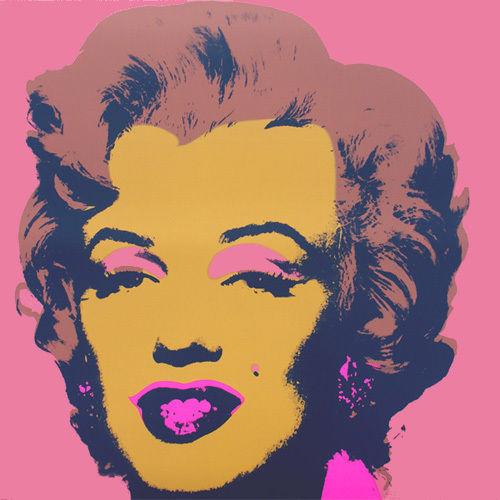 Andy warhol offset lithograpie print marylin