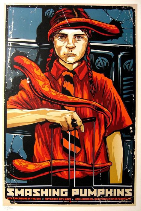 Ken Taylor screenprint offset print art of rock Ken Taylor screenprint offset print art of rock